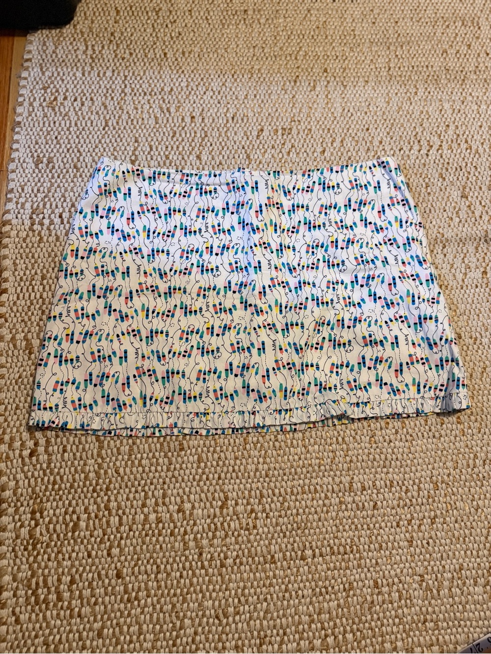 Lilly Pulitzer Buoy Print Mini Skirt